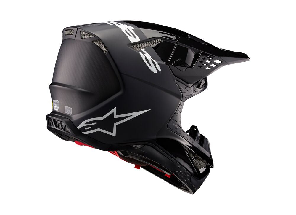 ALPINESTARS SUPERTECH S-M10 FLOOD BLACK DARK GRAY M&G HELMET