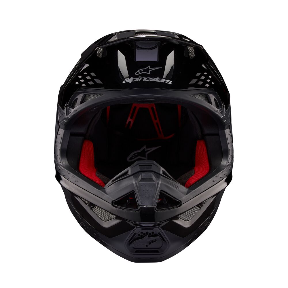 ALPINESTARS SUPERTECH S-M10 FLOOD BLACK DARK GRAY M&G HELMET