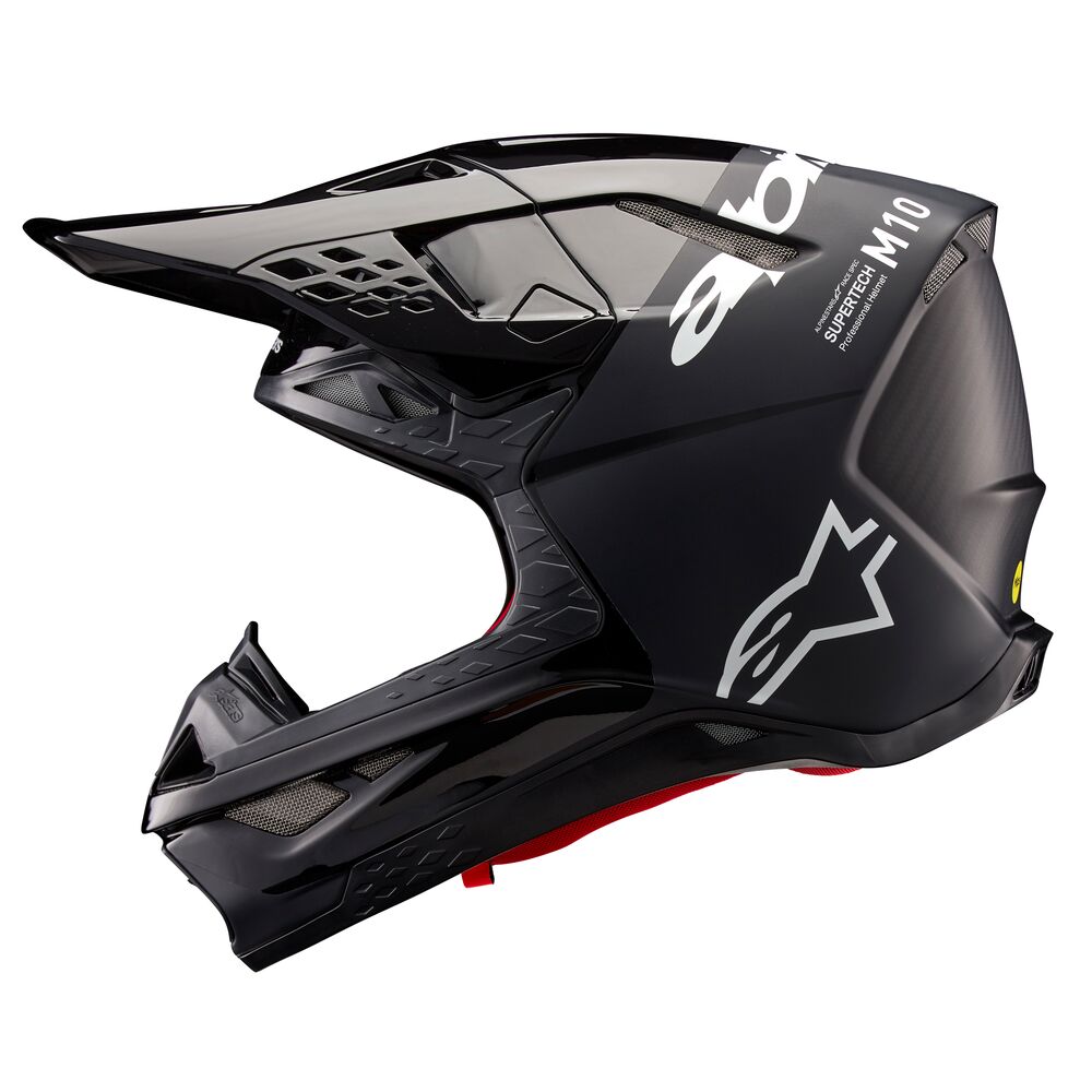 ALPINESTARS SUPERTECH S-M10 FLOOD BLACK DARK GRAY M&G HELMET