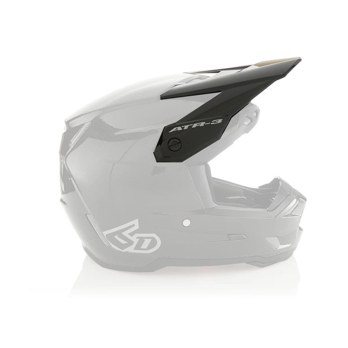 ATR-3Y Visor Solid Gloss Black