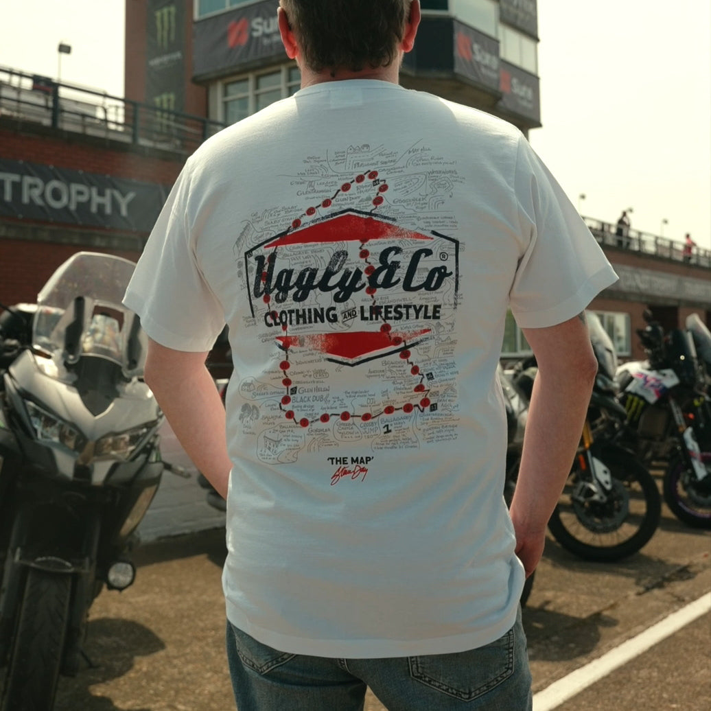 Steve Day ‘The Map’ x Diamond White T-Shirt
