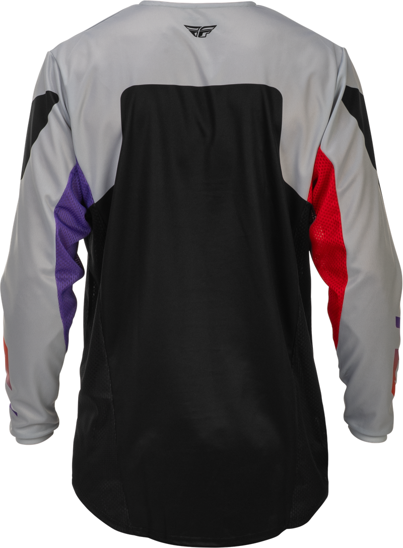 Kinetic 2026 Jersey - Grey/Red/Purple/Black