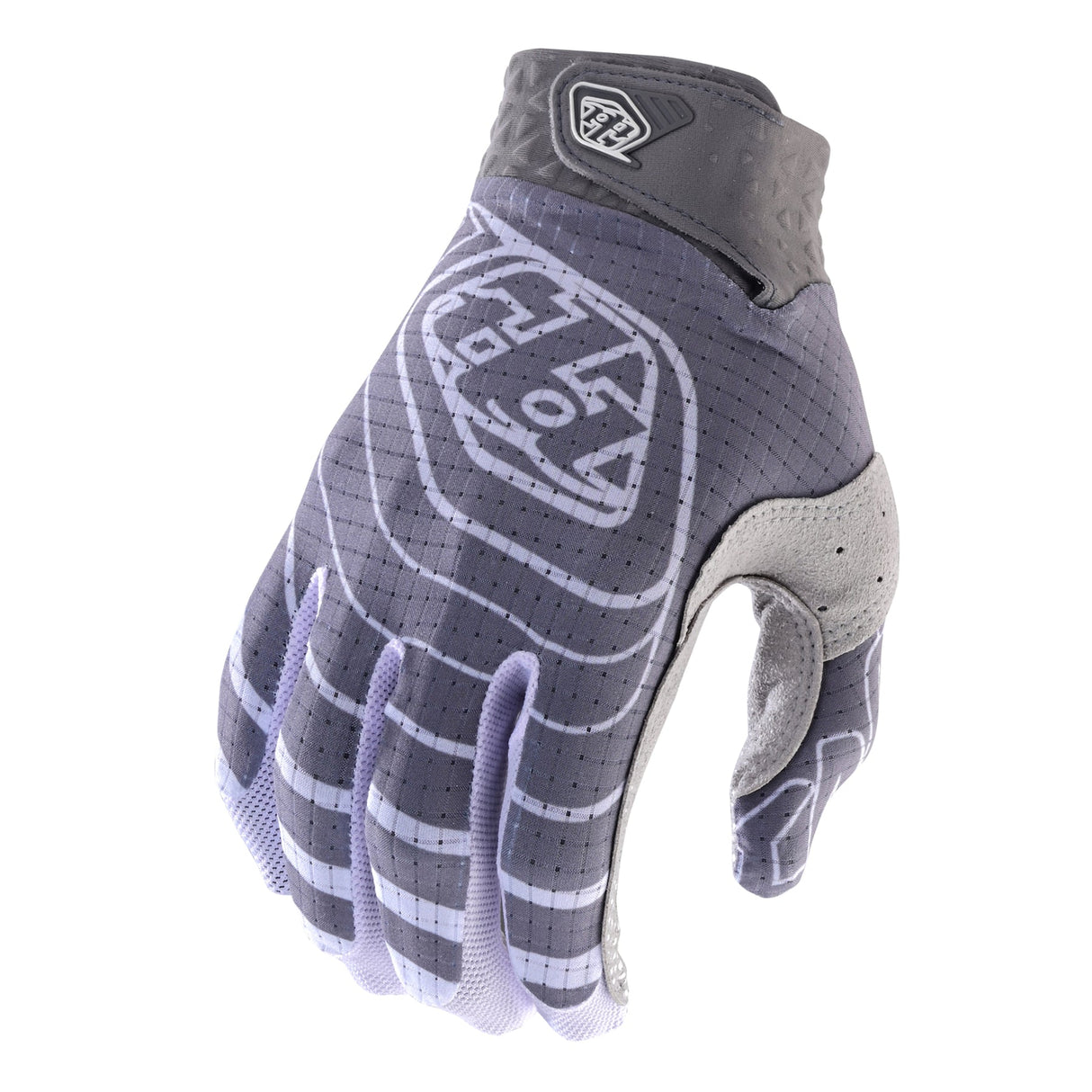 Troy Lee Designs Air Glove Richter Silver / Fire