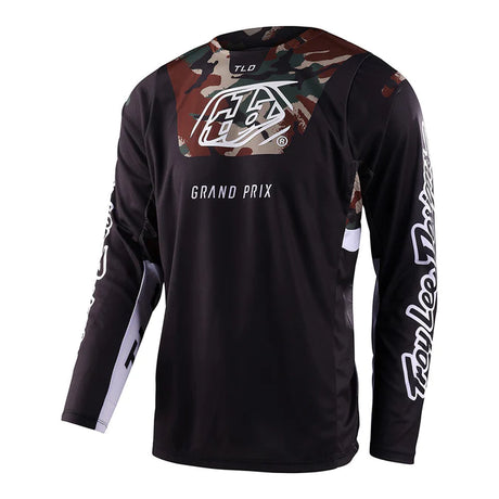 Troy Lee Designs GP PRO BLENDS CAMO BLACK/GREEN KIT COMBO