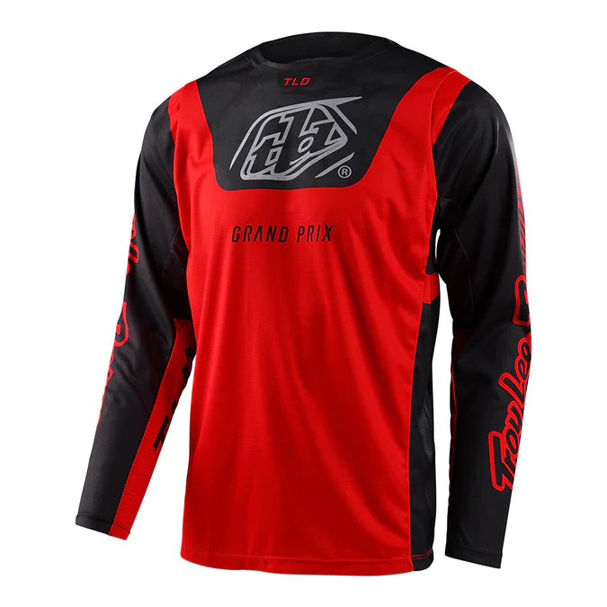 Troy Lee Designs GP PRO BLENDS CAMO RED/BLACK KIT COMBO