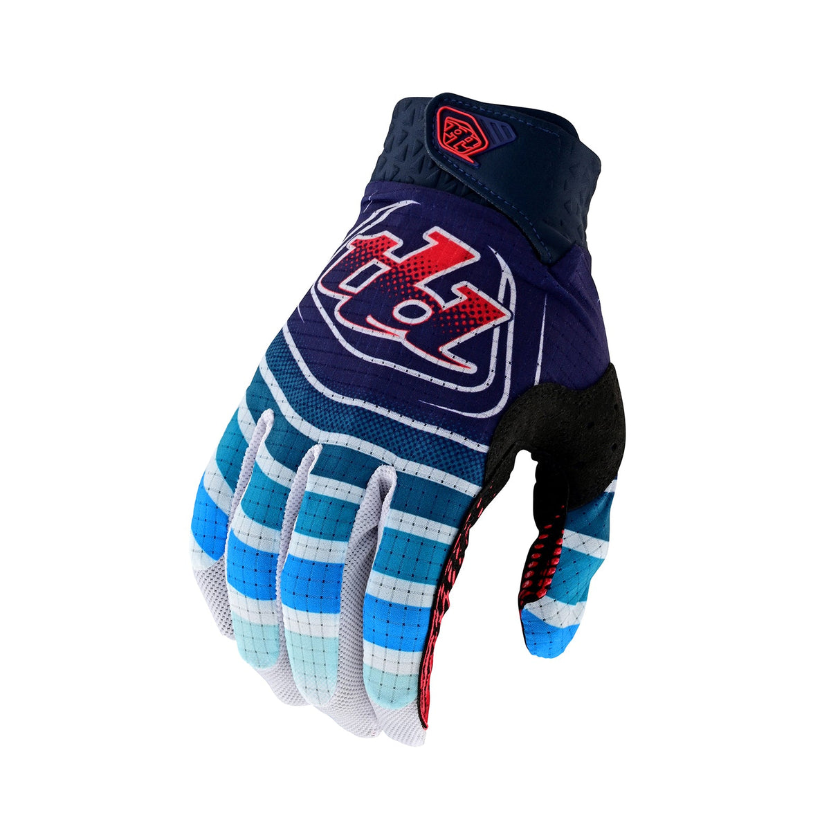 Troy Lee Designs Air Glove Wavez Navy / Red