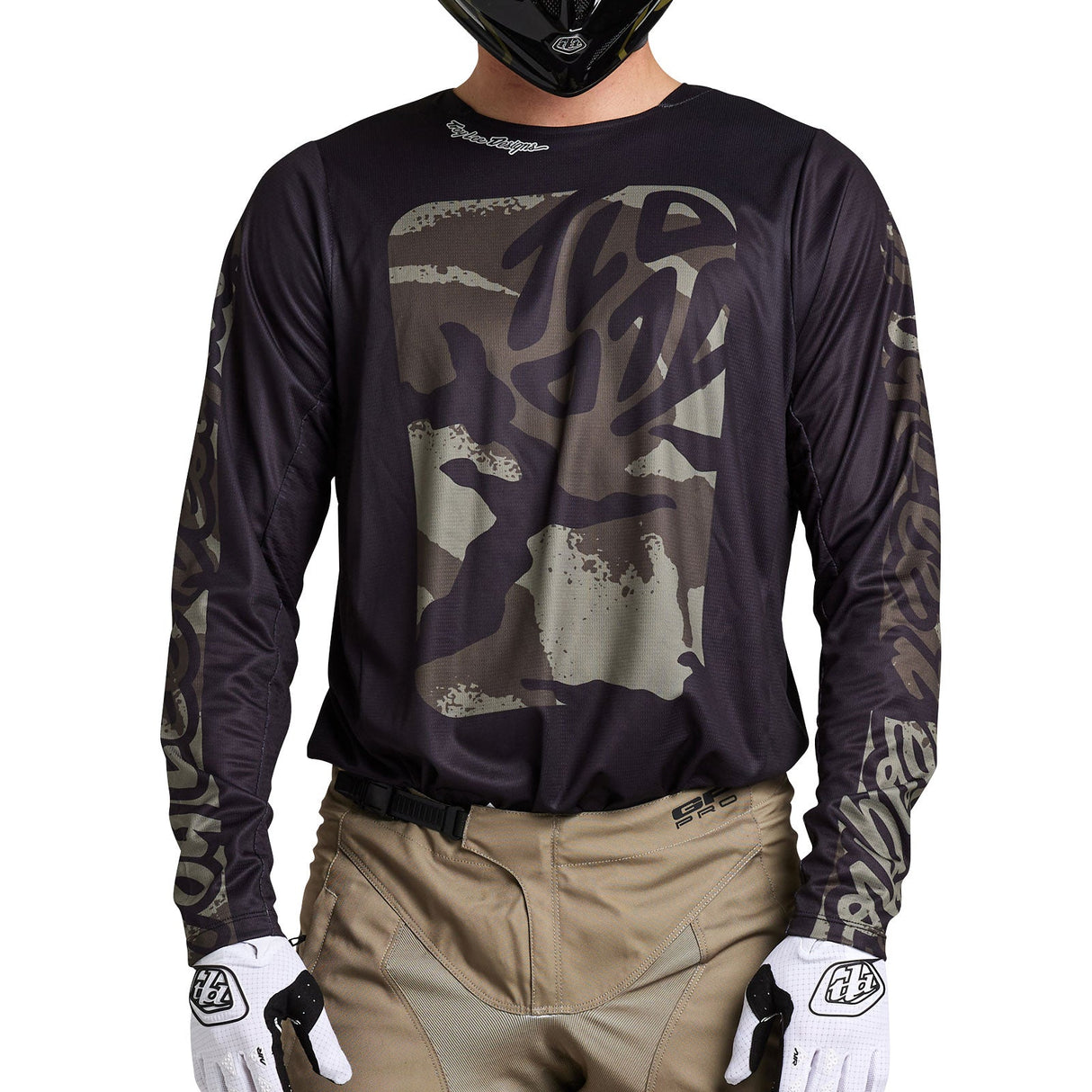 Troy Lee Designs GP Pro Air Jersey Boxed in Black / Olive