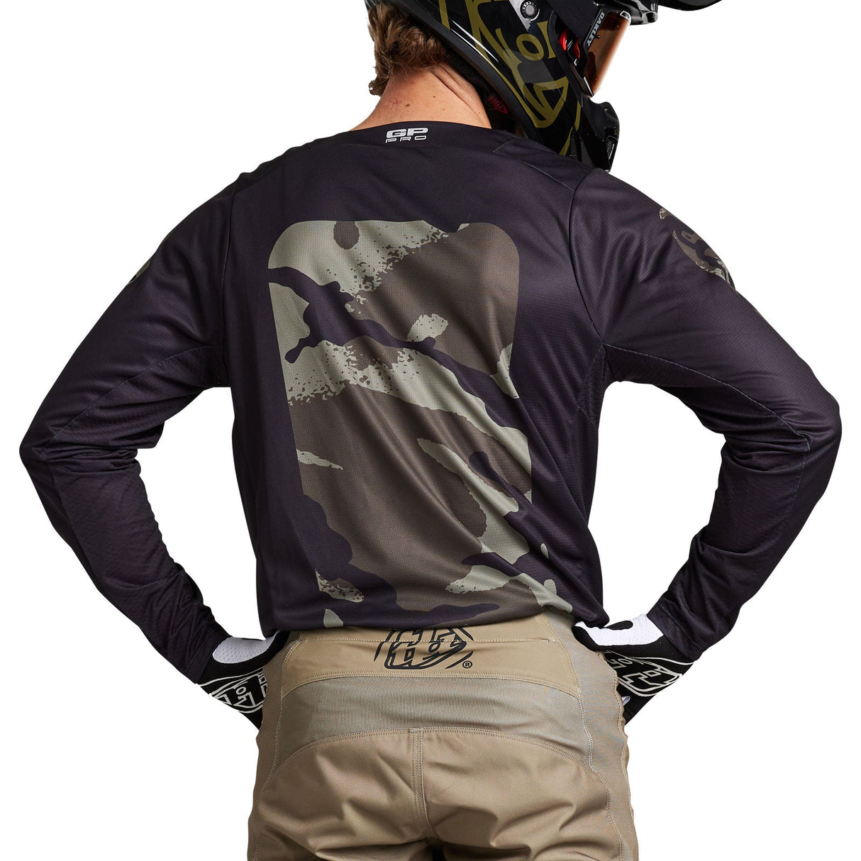 Troy Lee Designs GP Pro Air Jersey Boxed in Black / Olive