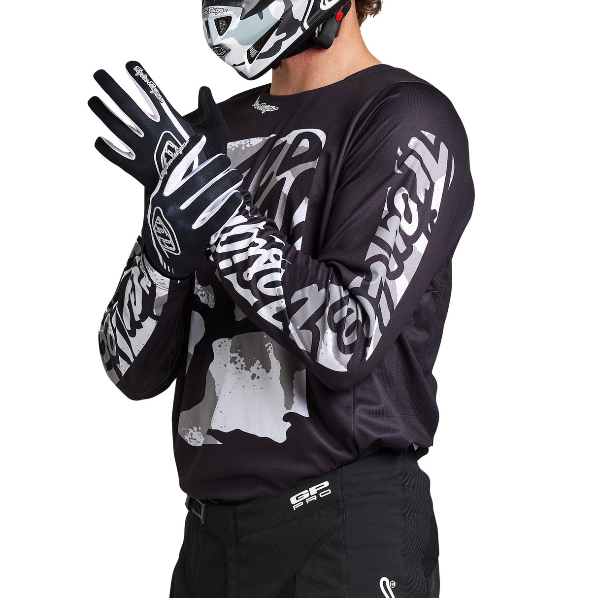 Troy Lee Designs GP Pro Jersey Boxed In Black / White