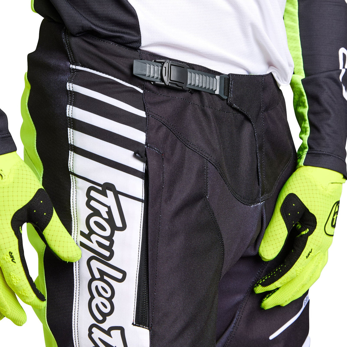 Troy Lee Designs GP Pro Pant Blends White / Glo Red