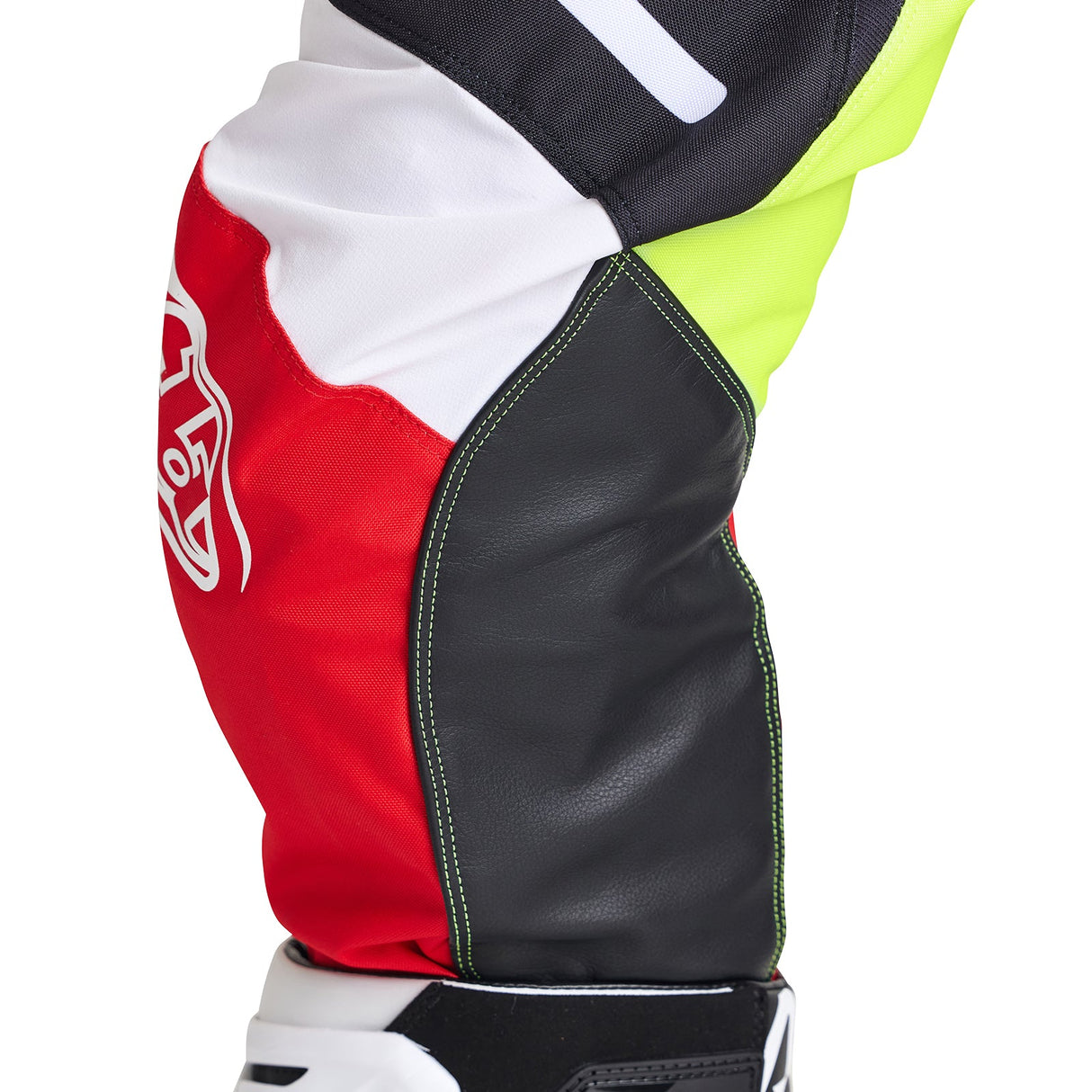 Troy Lee Designs GP Pro Pant Blends White / Glo Red