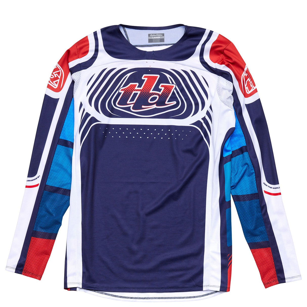 Troy Lee Designs SE Pro Jersey Wavez Navy / Red