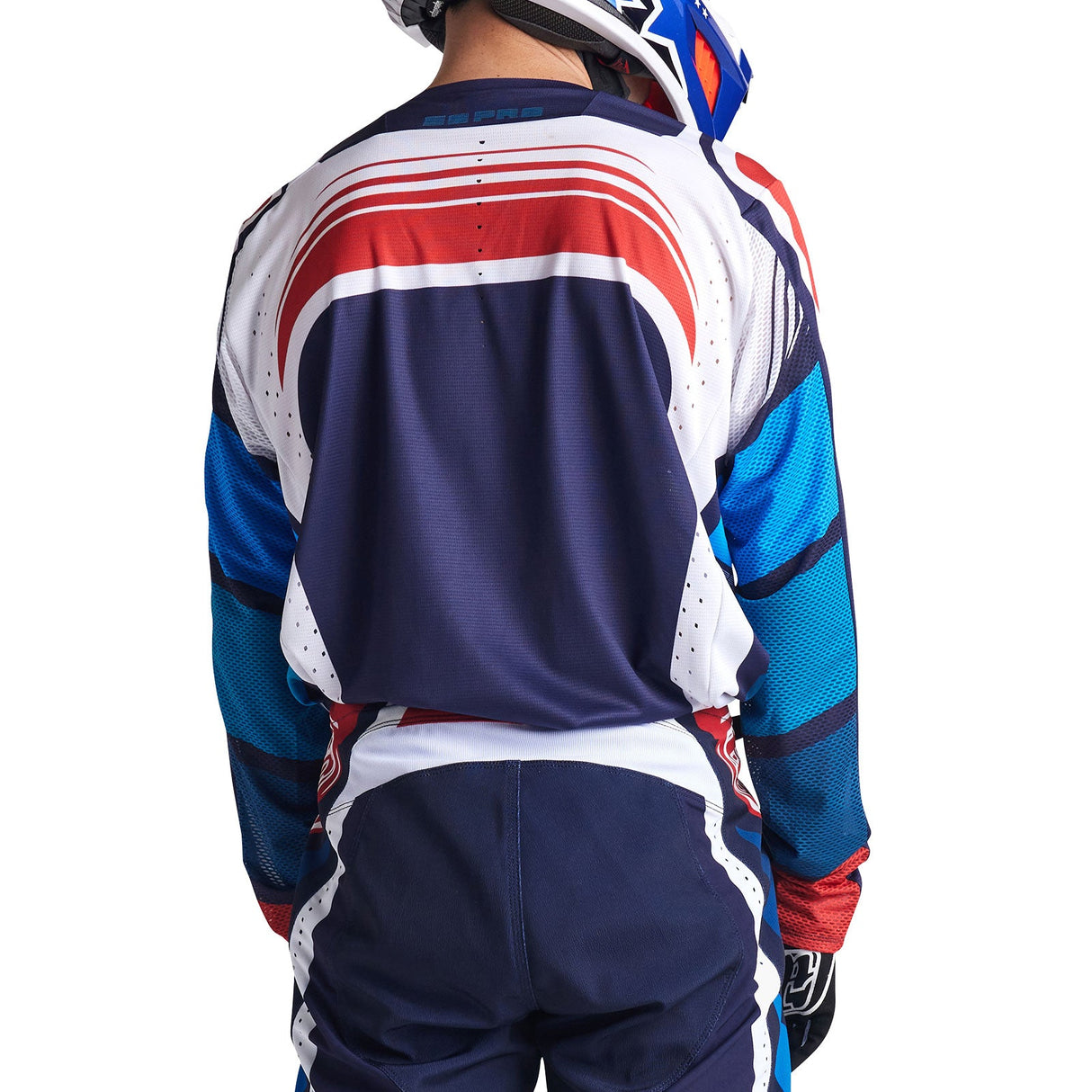 Troy Lee Designs SE Pro Jersey Wavez Navy / Red