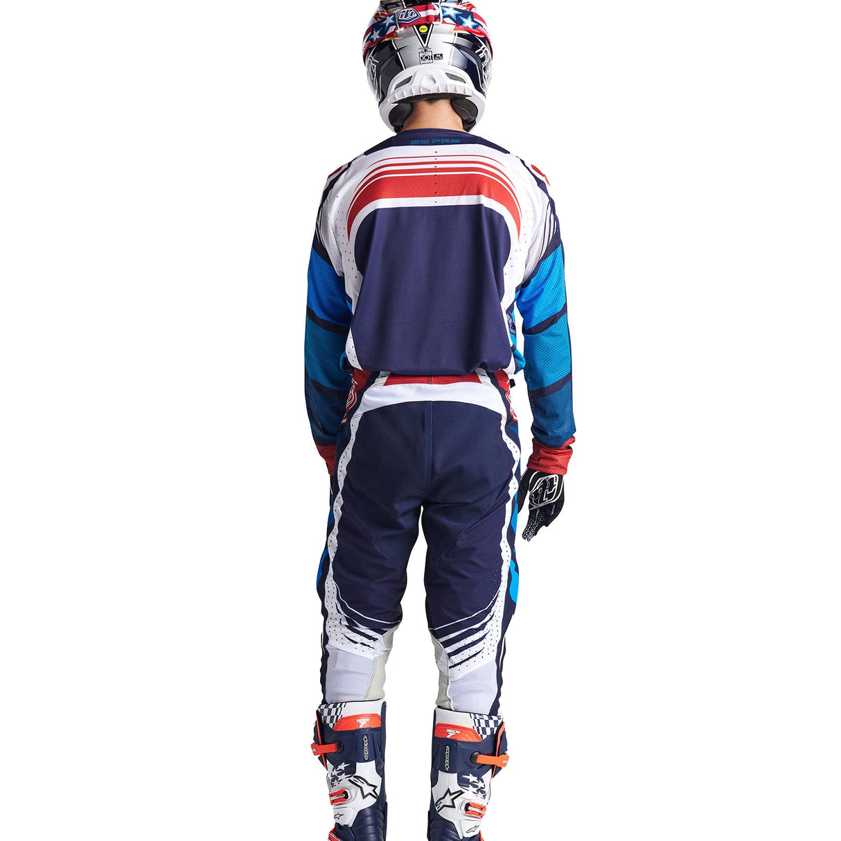 Troy Lee Designs SE Pro Jersey Wavez Navy / Red