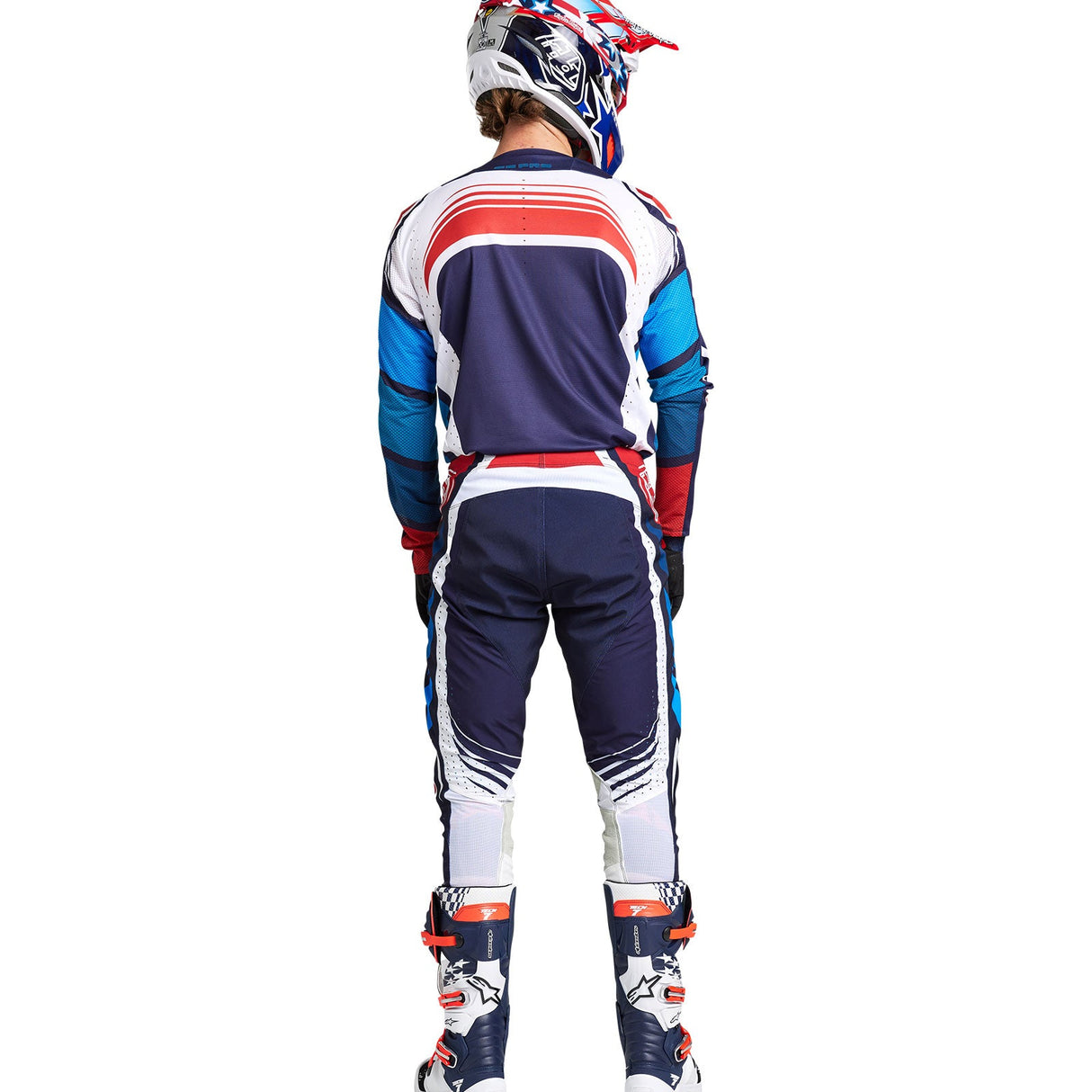 Troy Lee Designs SE Pro Jersey Wavez Navy / Red