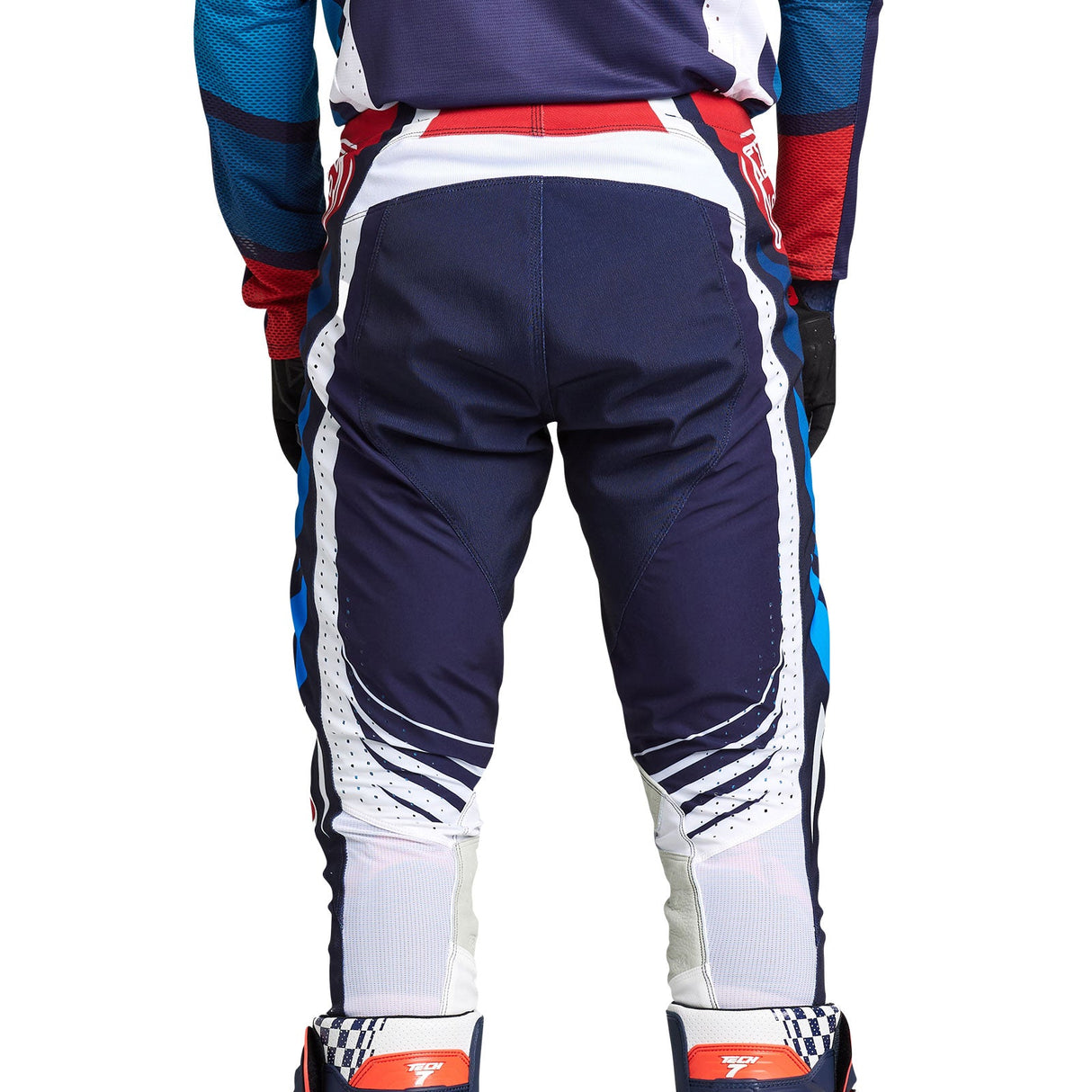 Troy Lee Designs SE Pro Pant Wavez Navy / Red