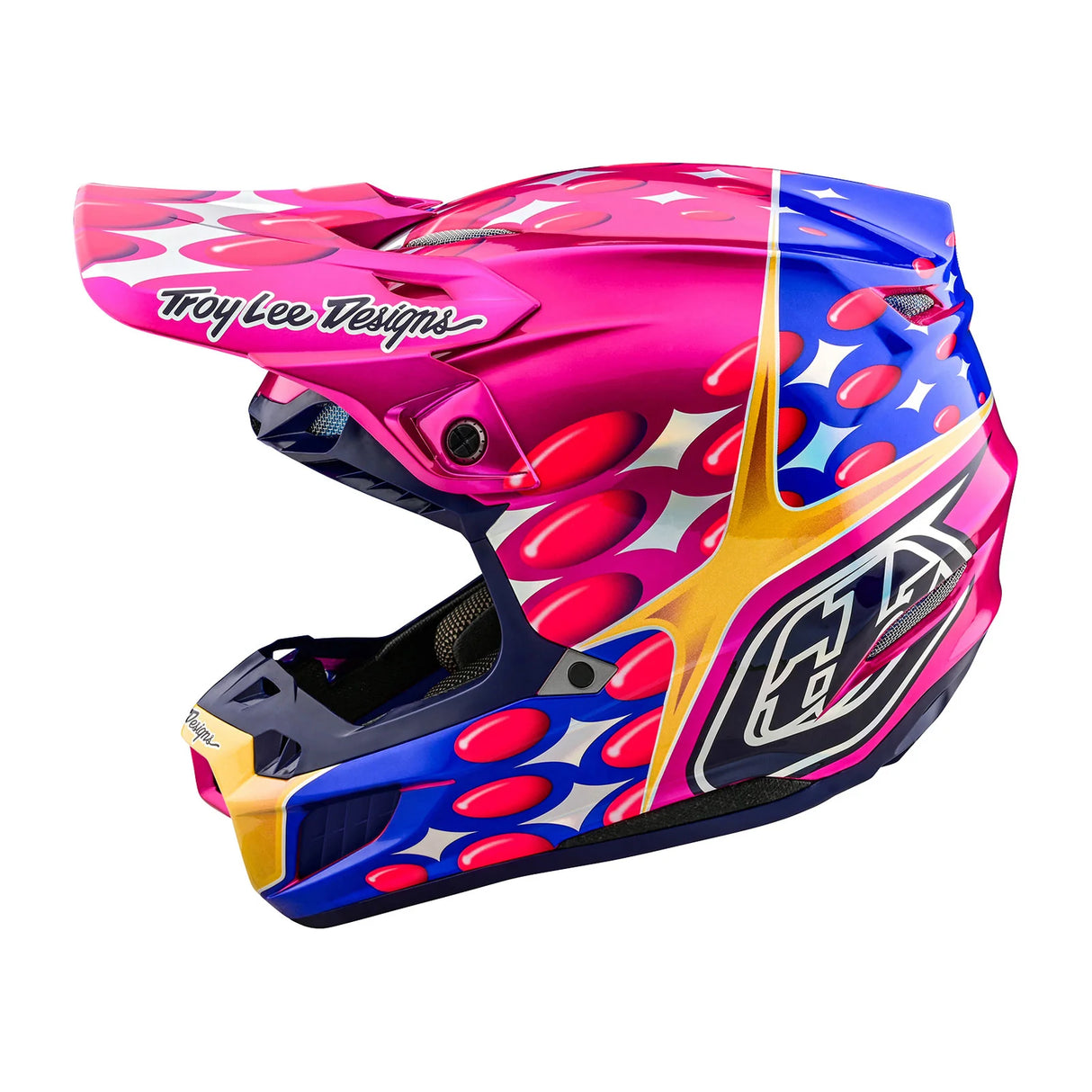 Troy Lee Designs SE5 Composite Helmet Blurr Pink