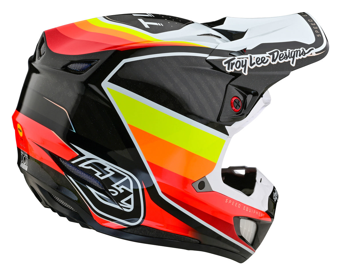 Troy Lee Designs SE5 Carbon Helmet - Reverb Black Sunset