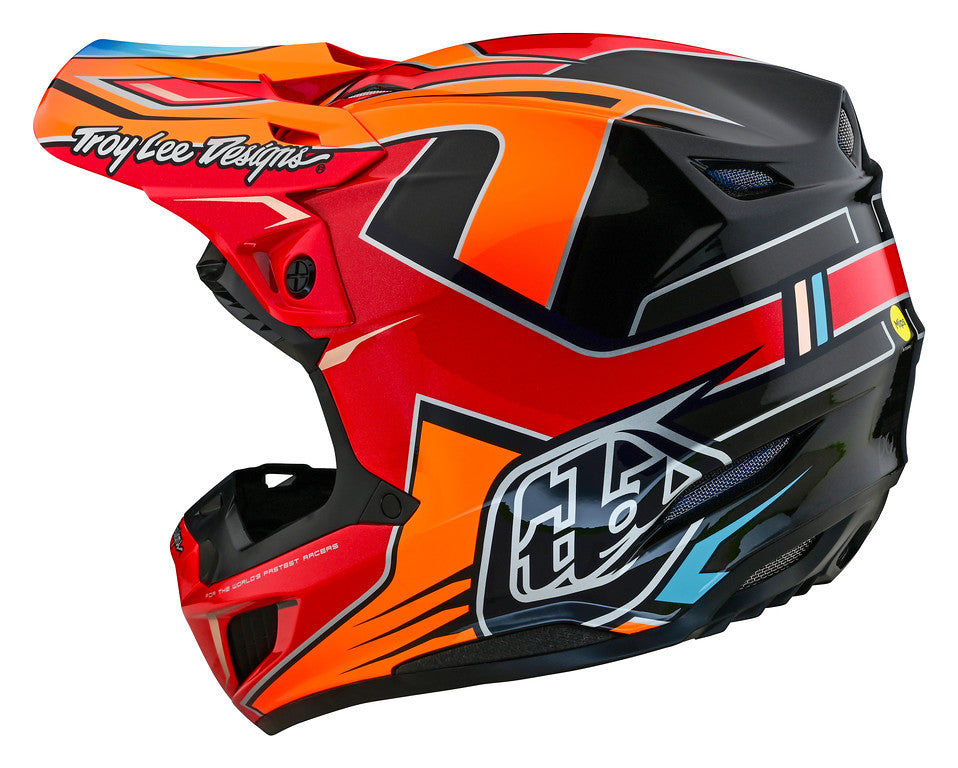 Troy Lee Designs SE5 Composite Helmet - Efix Fire