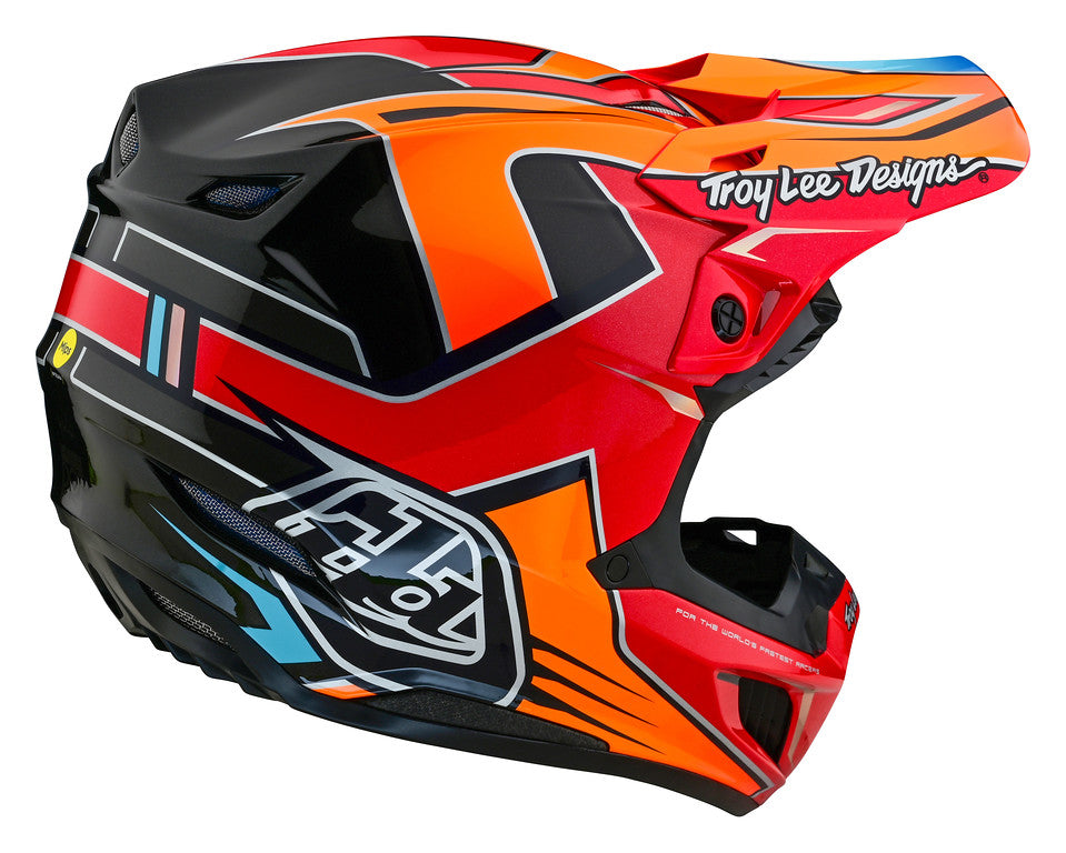 Troy Lee Designs SE5 Composite Helmet - Efix Fire