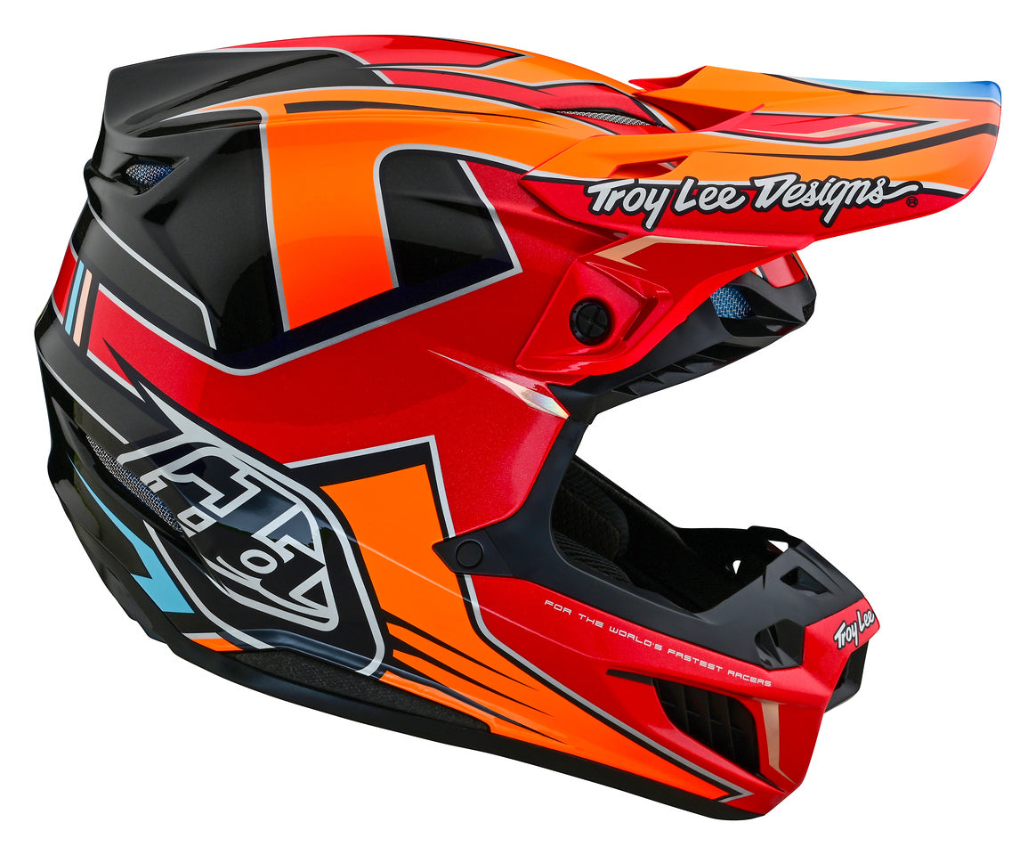 Troy Lee Designs SE5 Composite Helmet - Efix Fire
