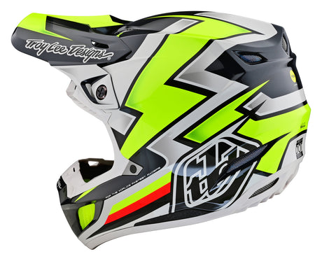 Troy Lee Designs SE5 Composite Helmet - Ever Grey / Yellow