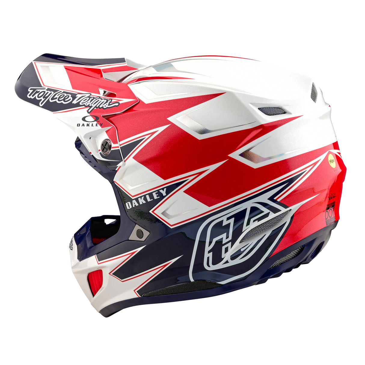 Troy Lee Designs 2024 Vision SE5 Composite Helmet - Oakley X TLD Limited Edition