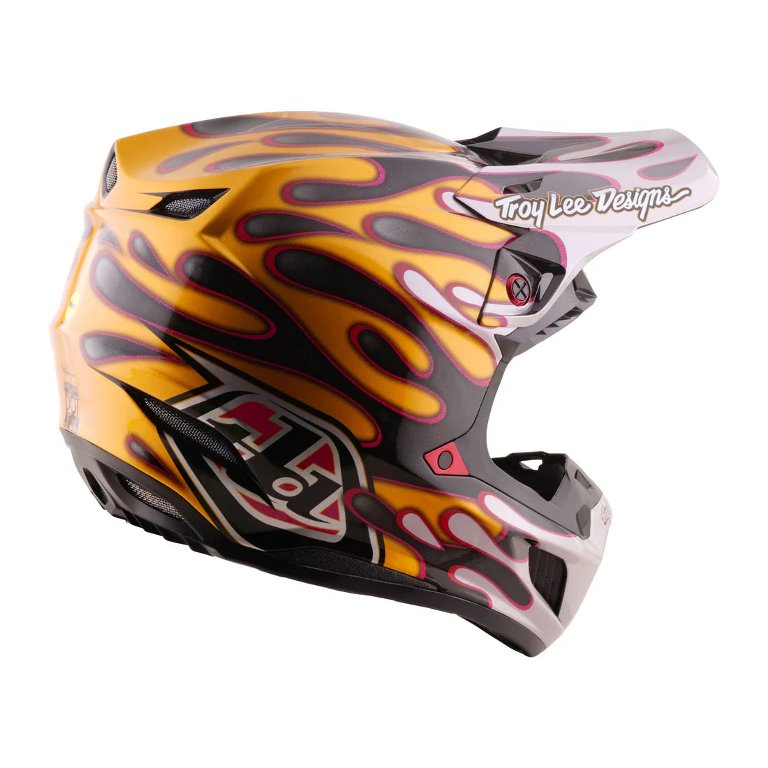 SE5 Carbon Helmet w/Mips Overspray - Black/Gold