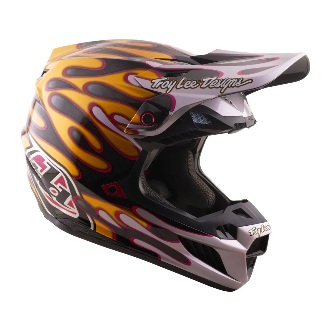 SE5 Carbon Helmet w/Mips Overspray - Black/Gold