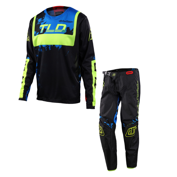 Troy Lee Designs Youth GP Kit Combo Astro Black Yellow