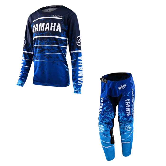 Troy Lee Designs Youth GP TLD Yamaha Kit Combo OW22 Navy