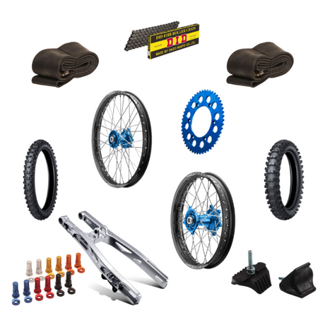 Talon/Excel 50cc Complete Big Wheel Kit (Silver Swingarm) KTM/Husqvarna/Gasgas 2024-ON