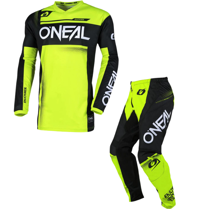 ONEAL ELEMENT KIT COMBO RACEWEAR black/neon yellow