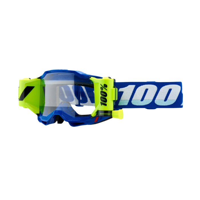 ACCURI 2 FORECAST GOGGLE in blue with clear lens, designed for optimal visibility and performance in outdoor activities.