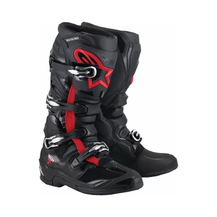ALPINESTARS TECH 7 MX25 BLACK/RED FLUO