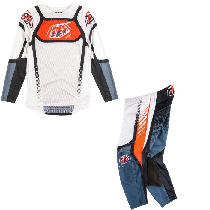 Troy Lee Designs GP PRO AIR Bands Kit Combo White Indigo