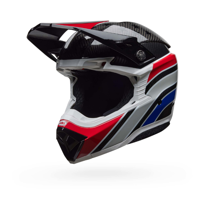 Bell MX 2025 Moto-10 Spherical Mips Adult Helmet (RSD Old Glory Gloss Blue / Red)