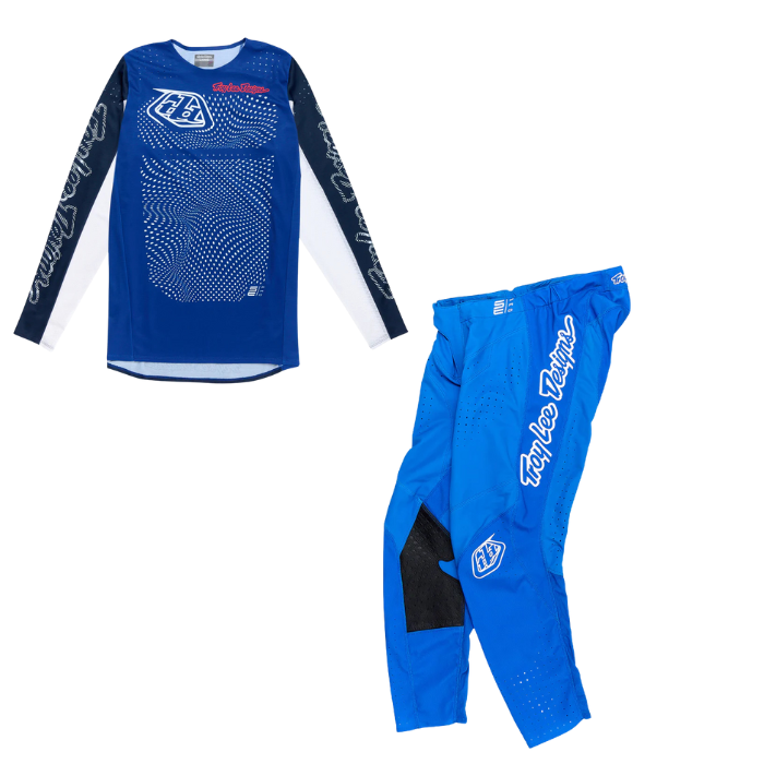Troy Lee Designs SE PRO Vectra Kit Combo - Blue