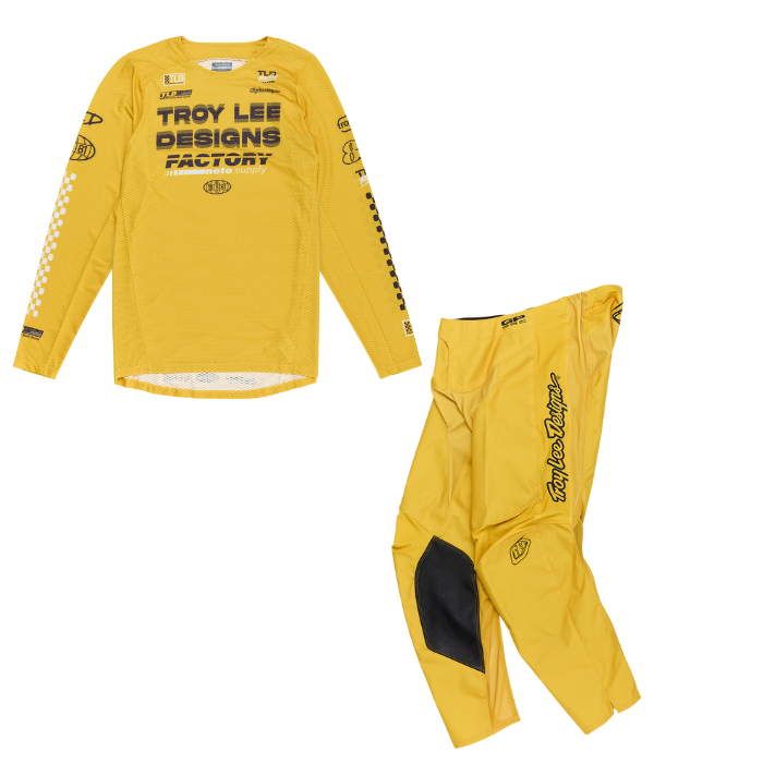 Troy Lee Designs GP PRO AIR Factory Kit Combo - Gold