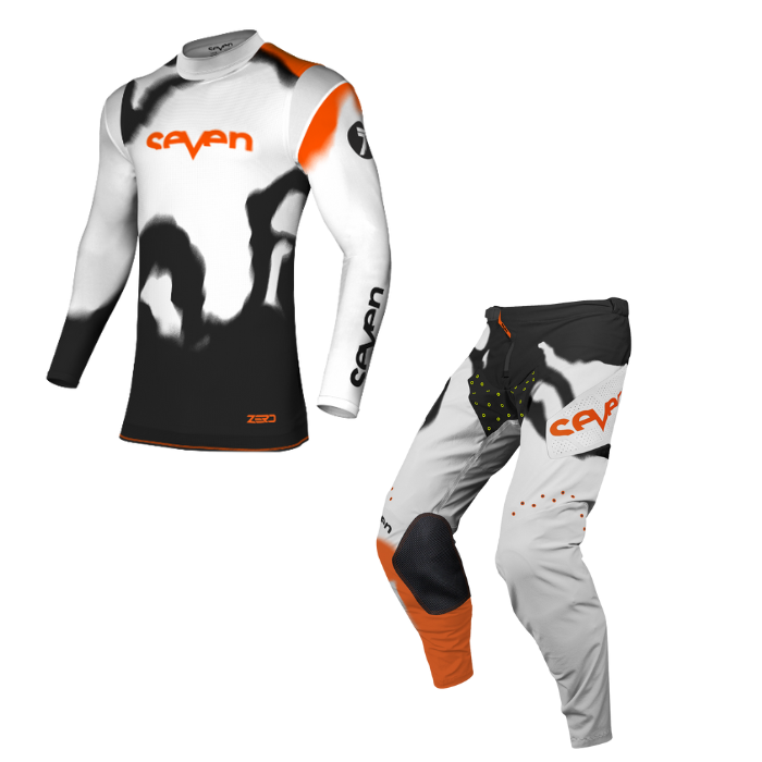 Seven MX 25.2 Zero Adult Kit Combo (Parallel Black/White)