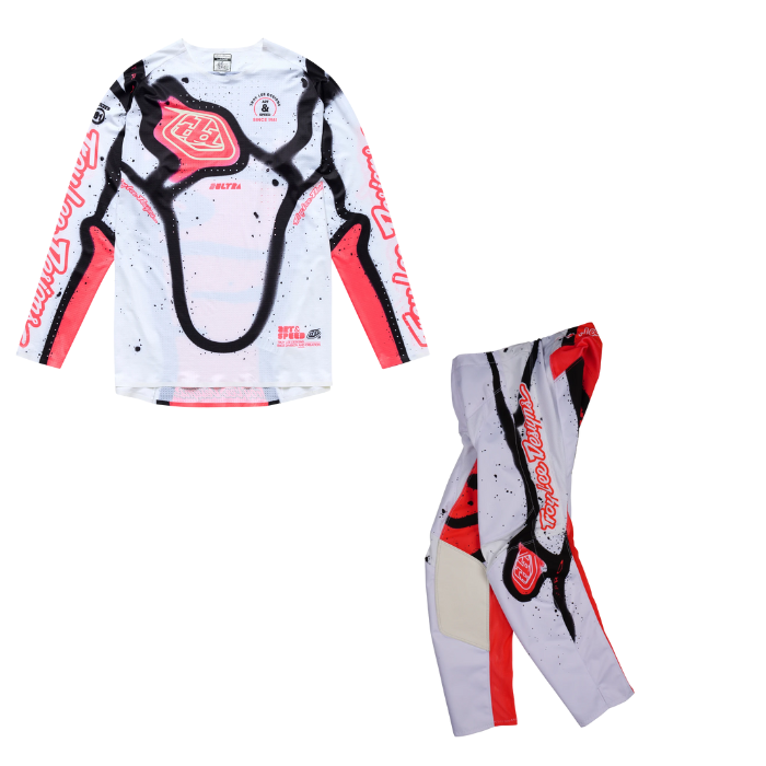 Troy Lee Designs GP Pro Youth Membrane Kit Combo - White / Infra Red