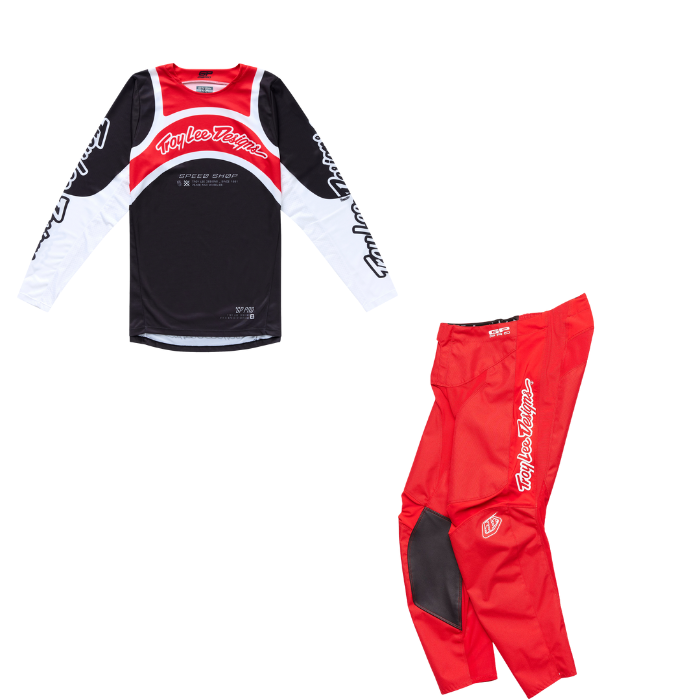 Troy Lee Designs GP Pro Swerve Kit Combo - Black / Red
