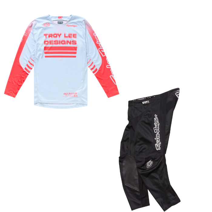 Troy Lee Designs GP Pro Segment Kit Combo - Vapor / Infra Red / Black