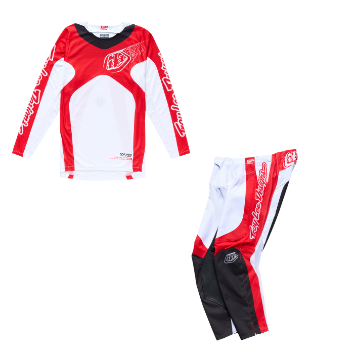 Troy Lee Designs GP Pro Frames Kit Combo - White / Red