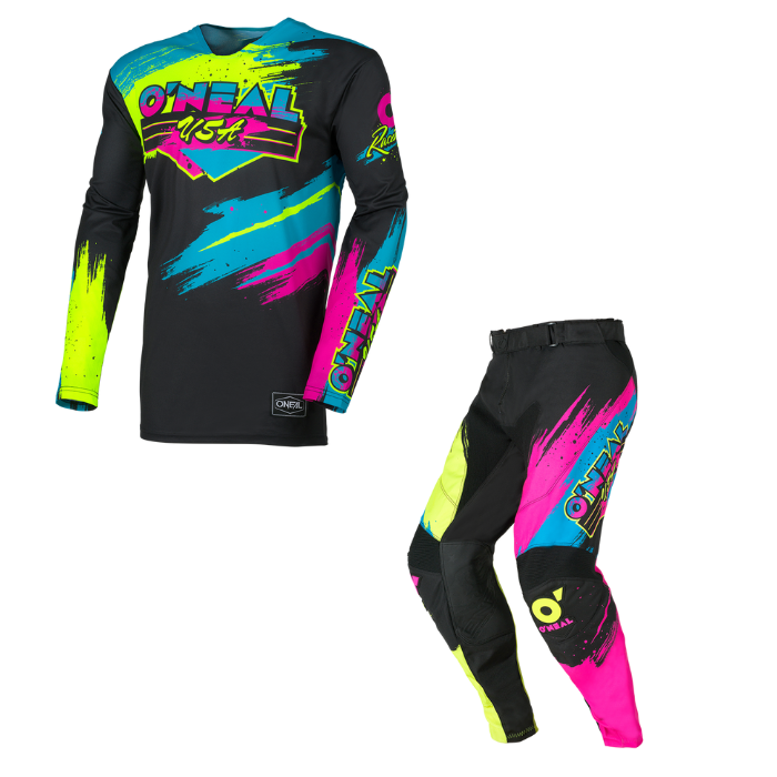 O'Neal MAYHEM KIT COMBO RESEDA black/neon yellow