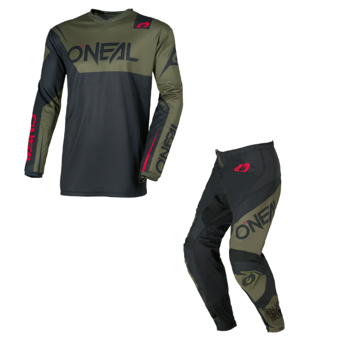 O'Neal ELEMENT KIT COMBO RACEWEAR black/olive