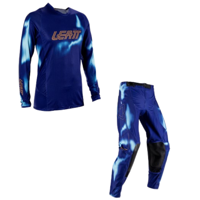 LEATT KIT COMBO MOTO 4.5 WOMEN DEEP BLUE