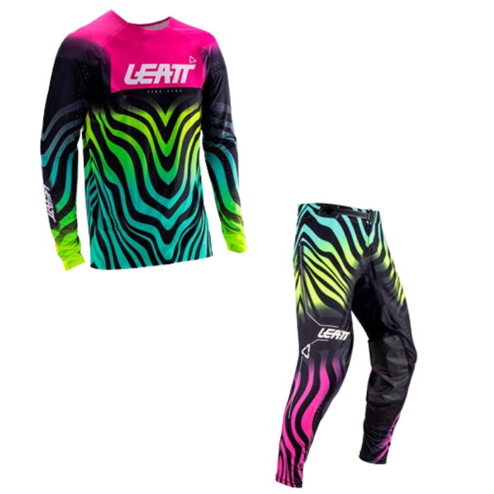 LEATT KIT COMBO MOTO 5.5 ULTRAWELD TIGER PINK