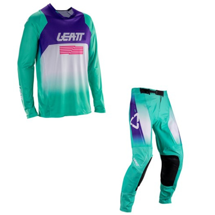 LEATT KIT COMBO MOTO 4.5 LITE PURPLE