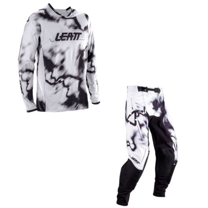 LEATT KIT COMBO MOTO 4.5 LITE WHITE